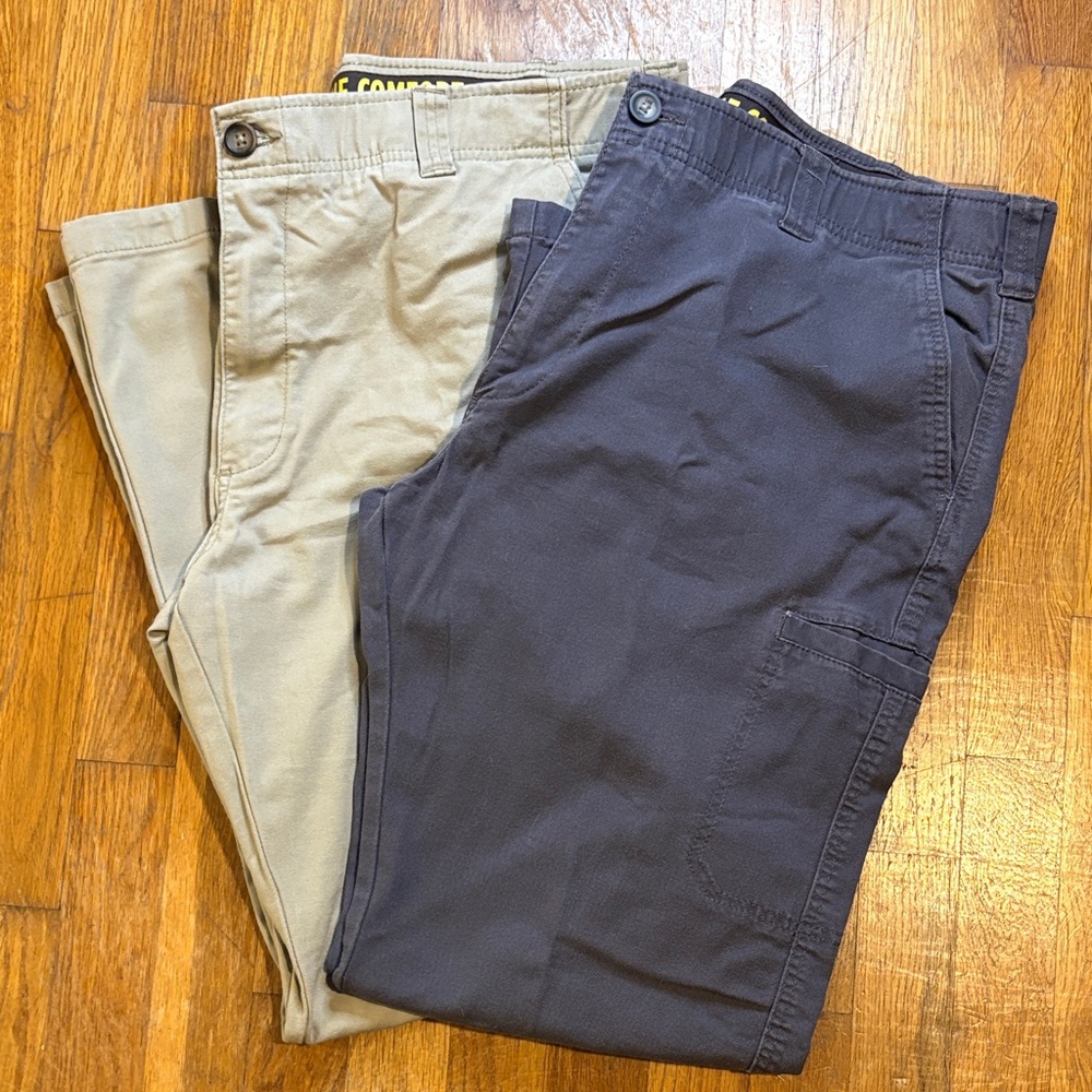 Lee Extreme Comfort Cargo Pants 40x30 2 pair bundle